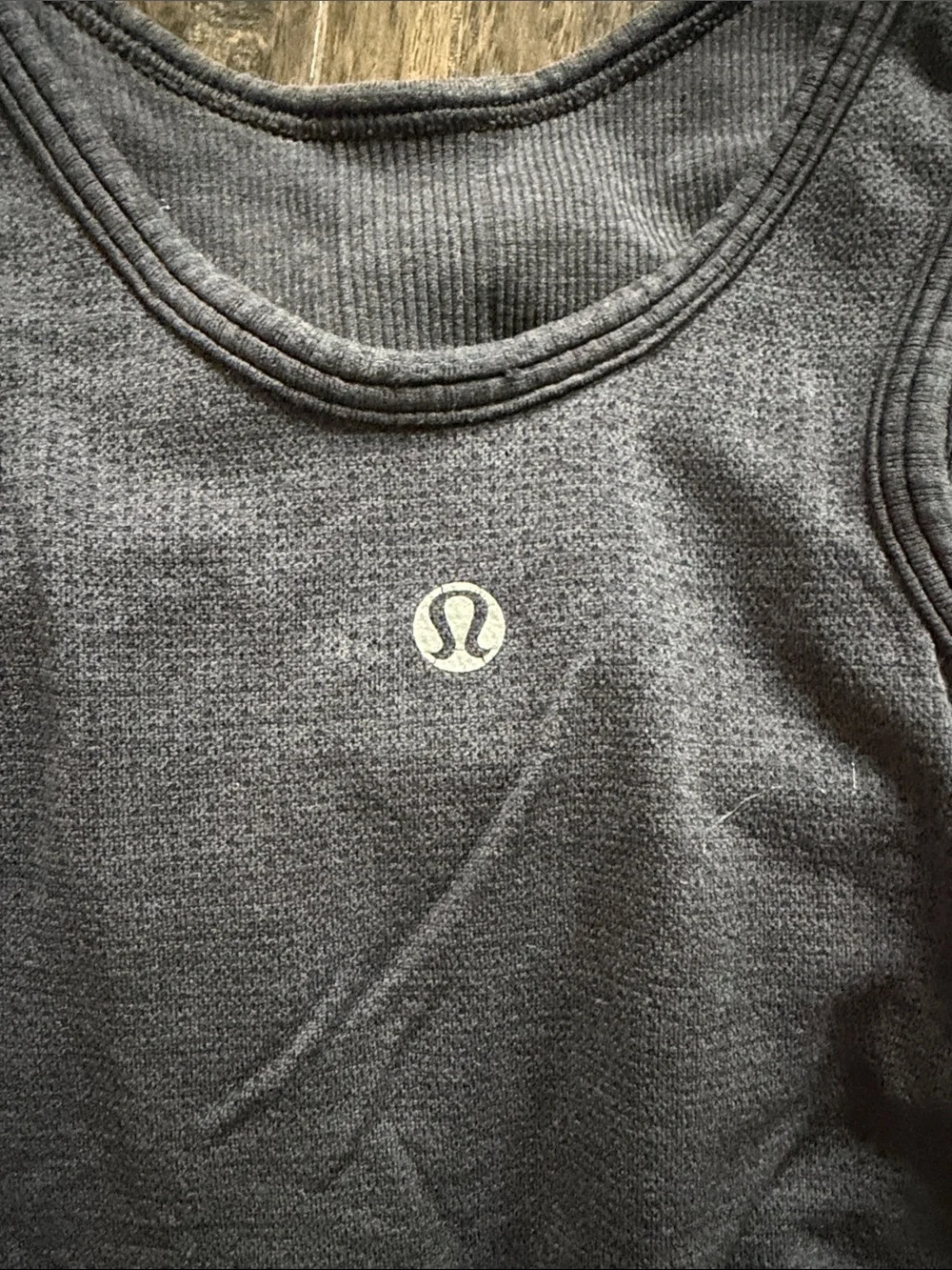 Vintage Lululemon athletica Black Ribbed Tank